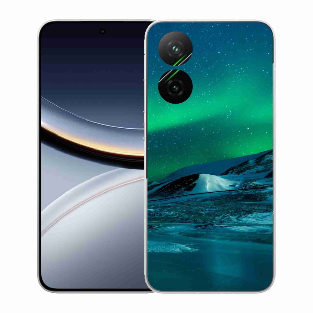 Gél borítás mmCase a Xiaomi Poco F7 5G számára - sarki fény