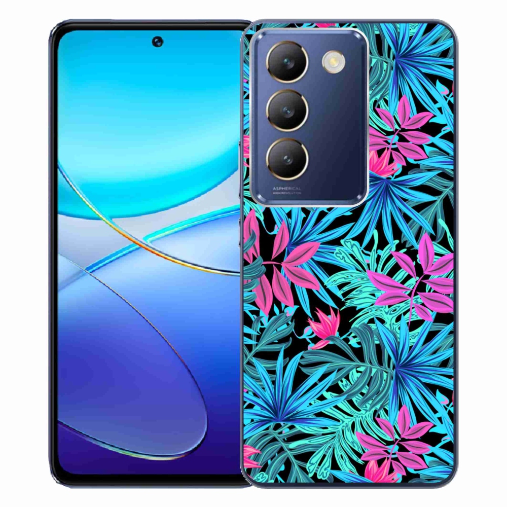 Gél borító mmCase a Vivo V40 SE 4G/5G készülékhez - virágok 3