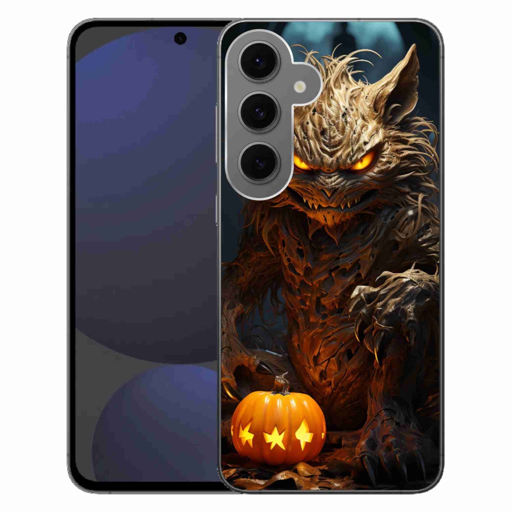 Gél borítás mmCase Samsung Galaxy S24 FE - Halloween szörny - Samsung Galaxy S24 FE - Halloween szörny