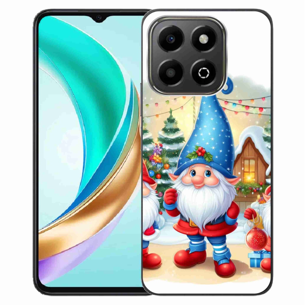 Gél borítás mmCase a Honor X6b készülékhez - Karácsonyi manók