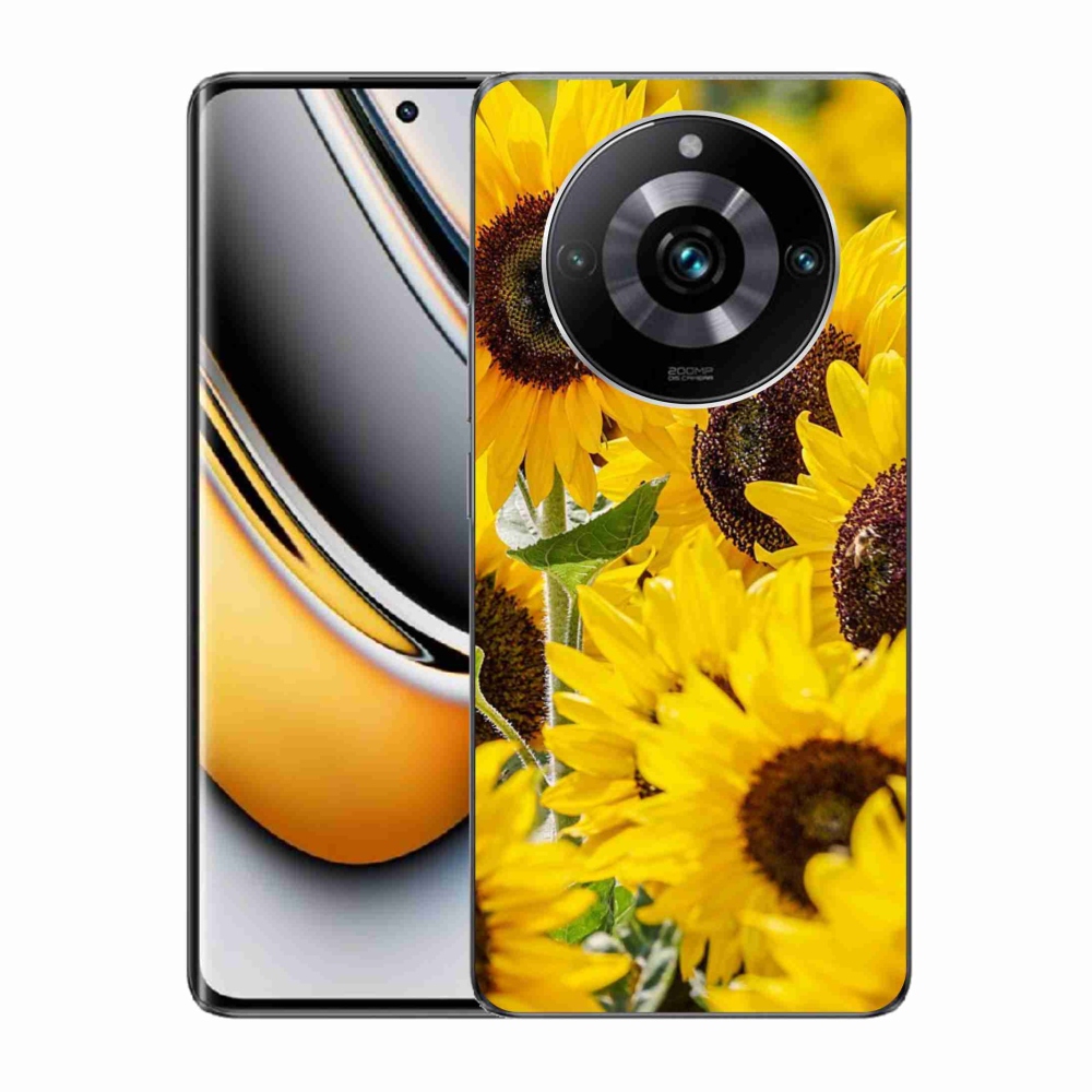 Gél borítás mmCase a Realme 11 Pro/11 Pro+ készülékhez - napraforgó