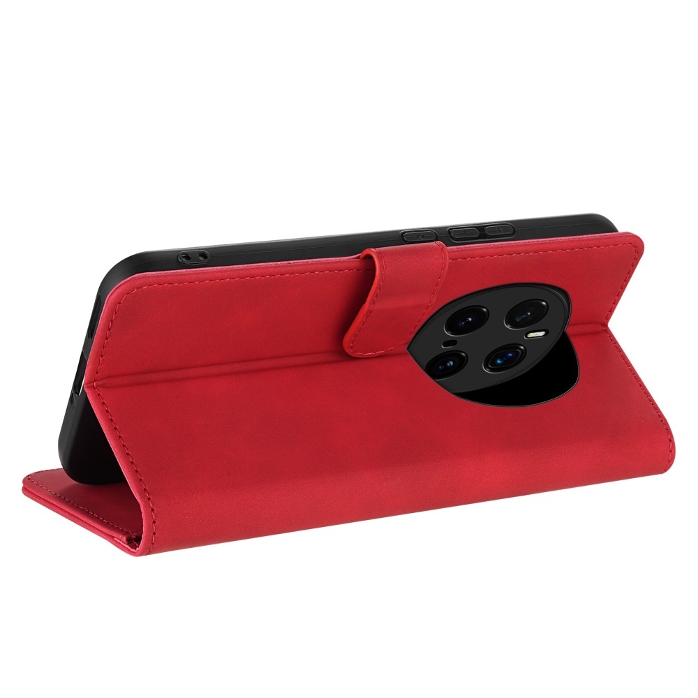 AZNS tok könyv tok Honor Magic 7 Pro 5G - piros