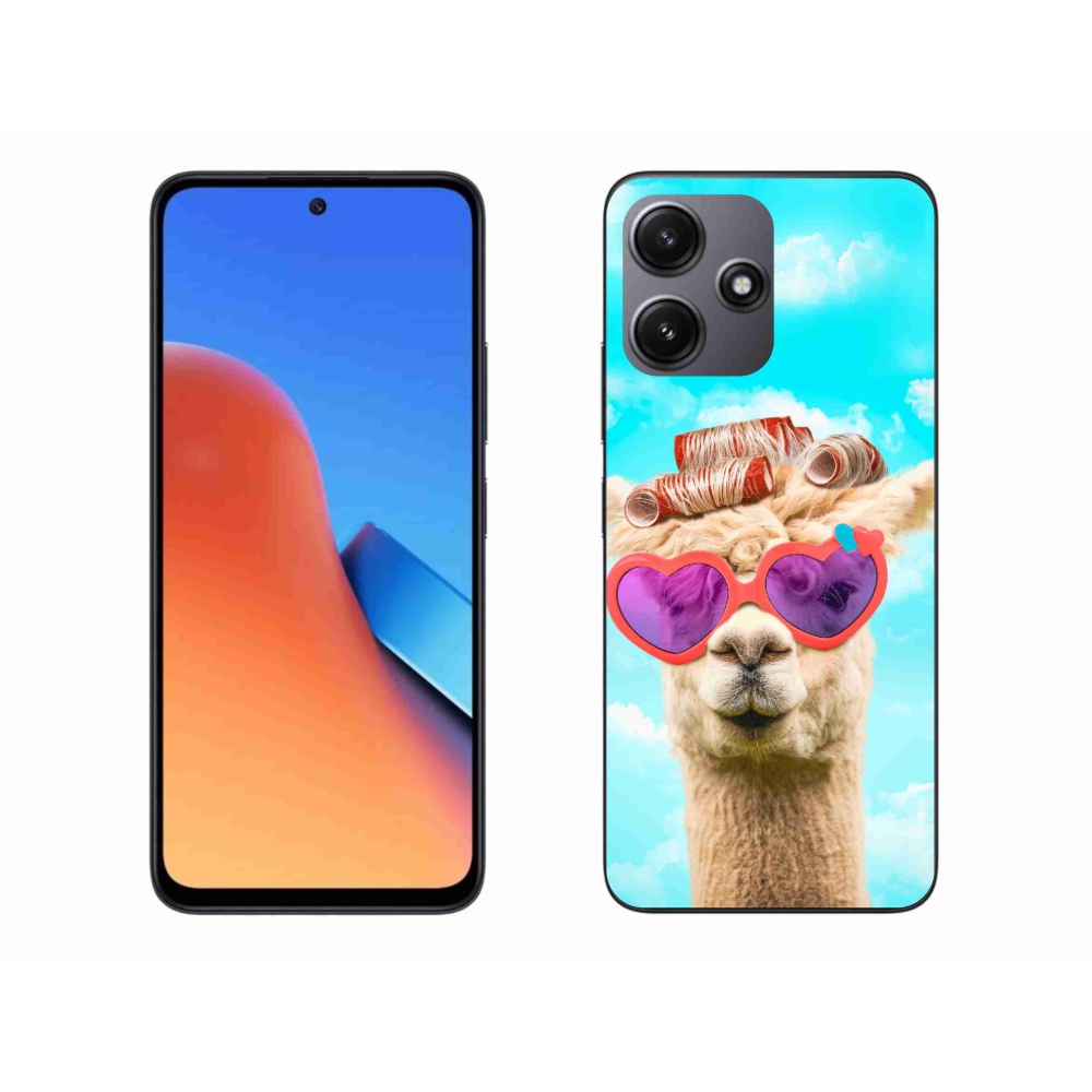 Gél borítás mmCase a Xiaomi Redmi 12 5G-hez - szemüveges láma