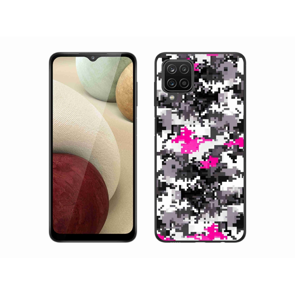 Zselés borítás mmCase Samsung Galaxy M12 készülékhez - terepszínű minta 4