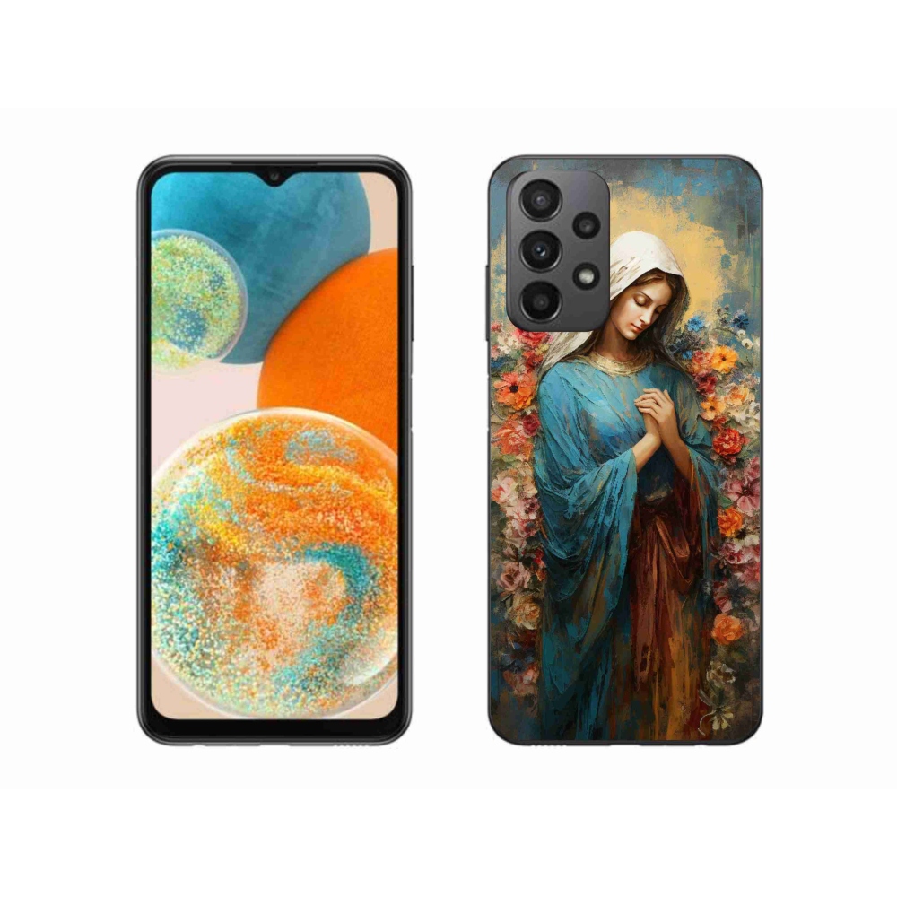 Gél borítás mmCase Samsung Galaxy A23 4G/5G - szent nőhöz