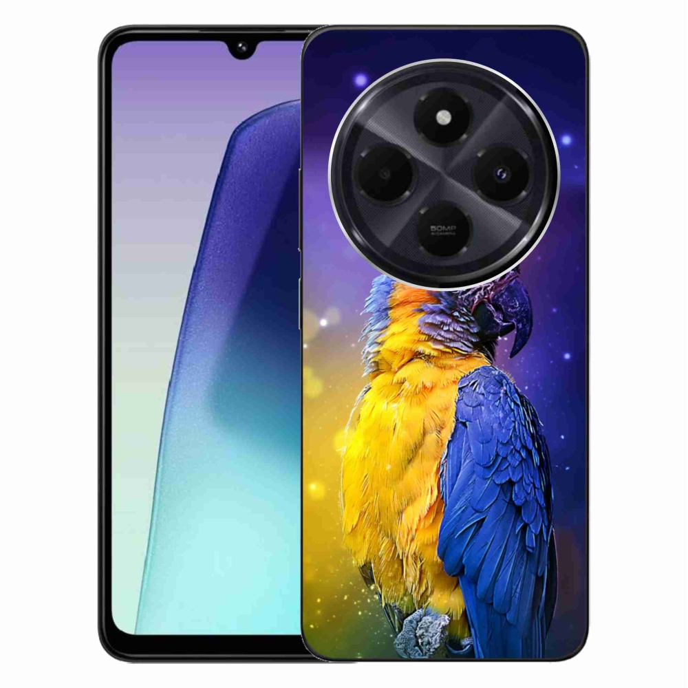 Gél tok mmCase a Xiaomi Redmi 14C/Poco C75-hez - parrot ara 1