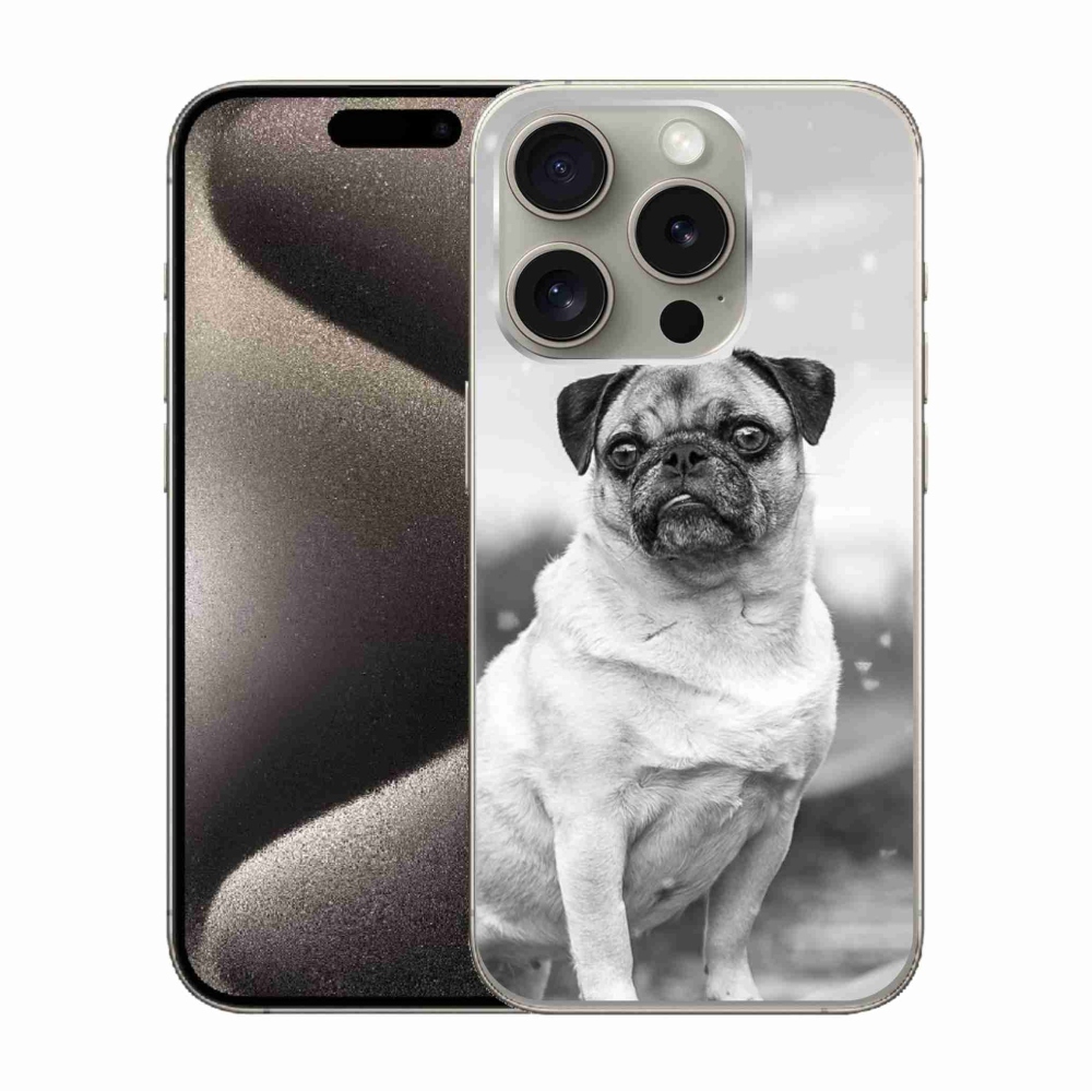 Gél tok mmCase iPhone 15 Pro készülékhez - mopsz