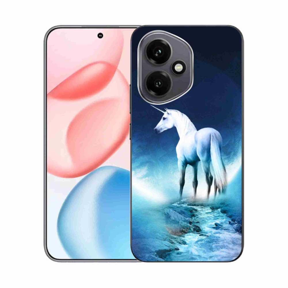 Zselés borítás mmCase a Honor 400-hoz - fehér egyszarvú