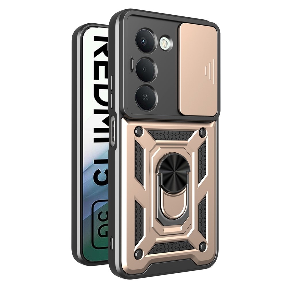 Csúszásálló borítás a Xiaomi Redmi 15 5G (169mm) készülékhez - arany színű