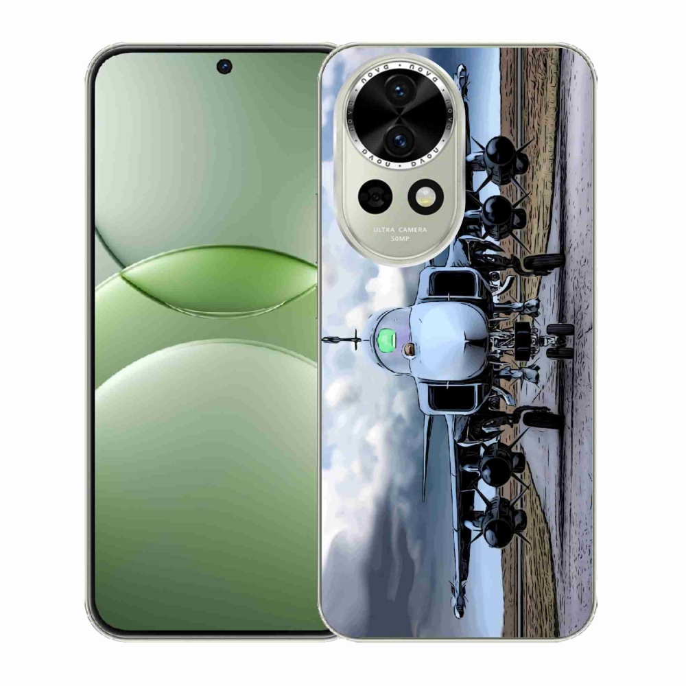 Zselés borítás mmCase a Huawei Nova 13 5G-n - katonai repülőgépeken