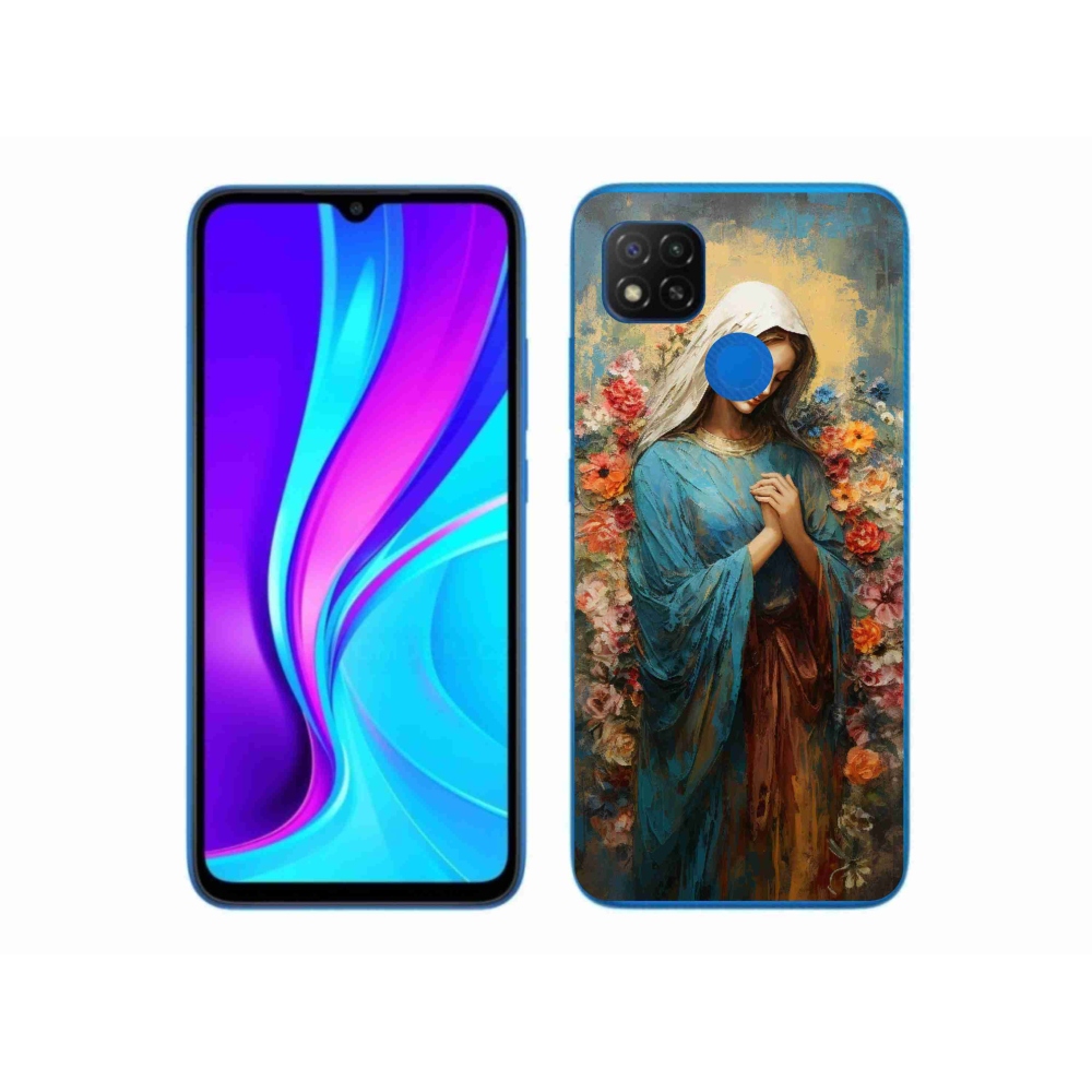 Gél borítás mmCase a Xiaomi Redmi 9C-hez - szent nő