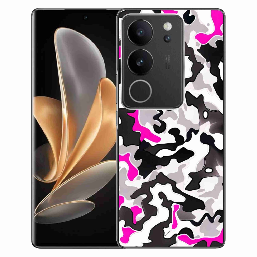 Gél borítás mmCase a Vivo V29 5G-hez - álcázó minta 5