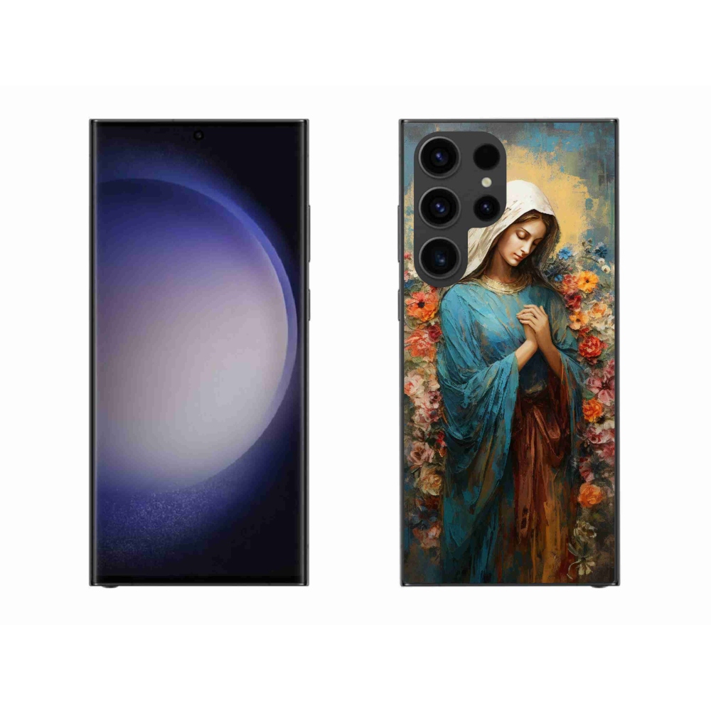 Gél borítás mmCase Samsung Galaxy S23 Ultra 5G - szent nőhöz