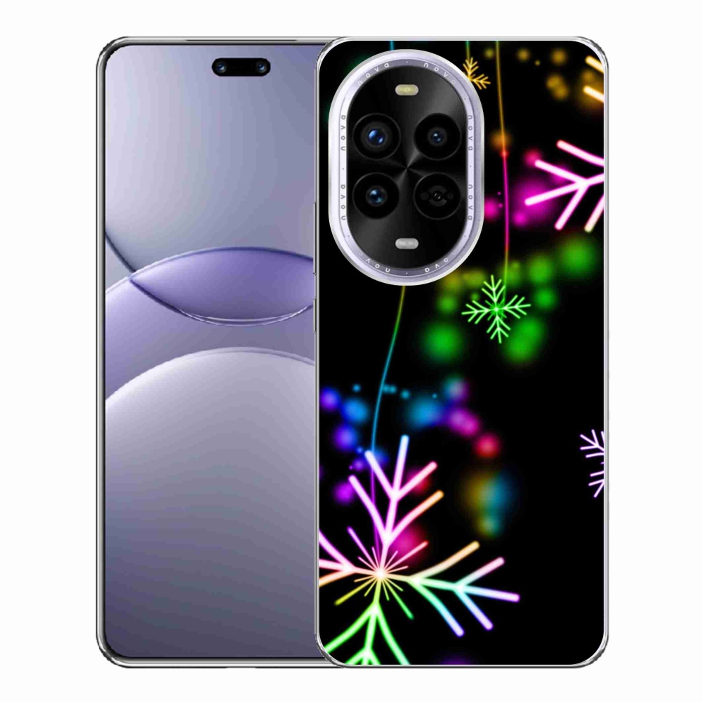 Gél borítás mmCase a Huawei Nova 13 Pro 5G-n - színes pelyhekkel