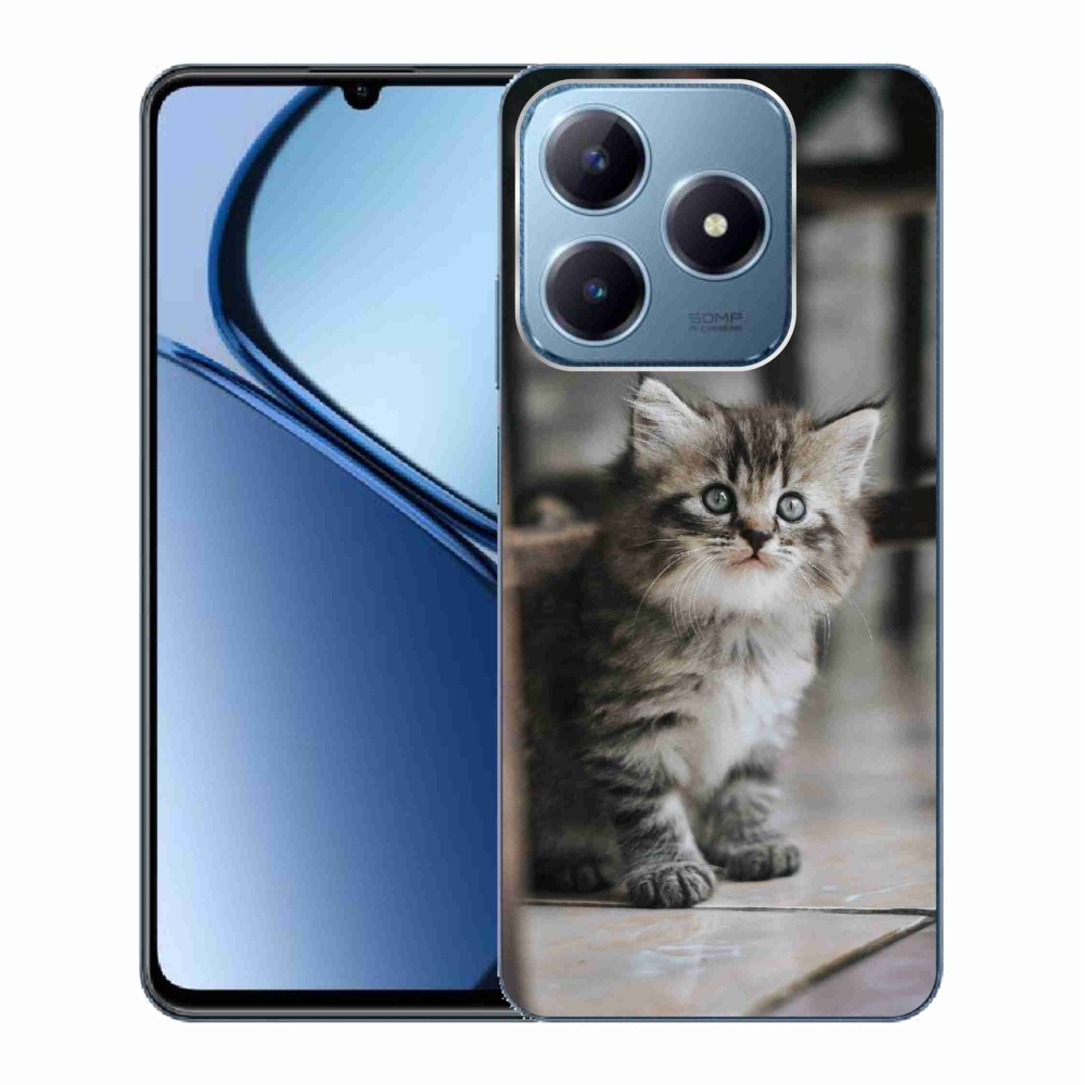 Gél borítás mmCase a Realme C63 készülékhez - cica