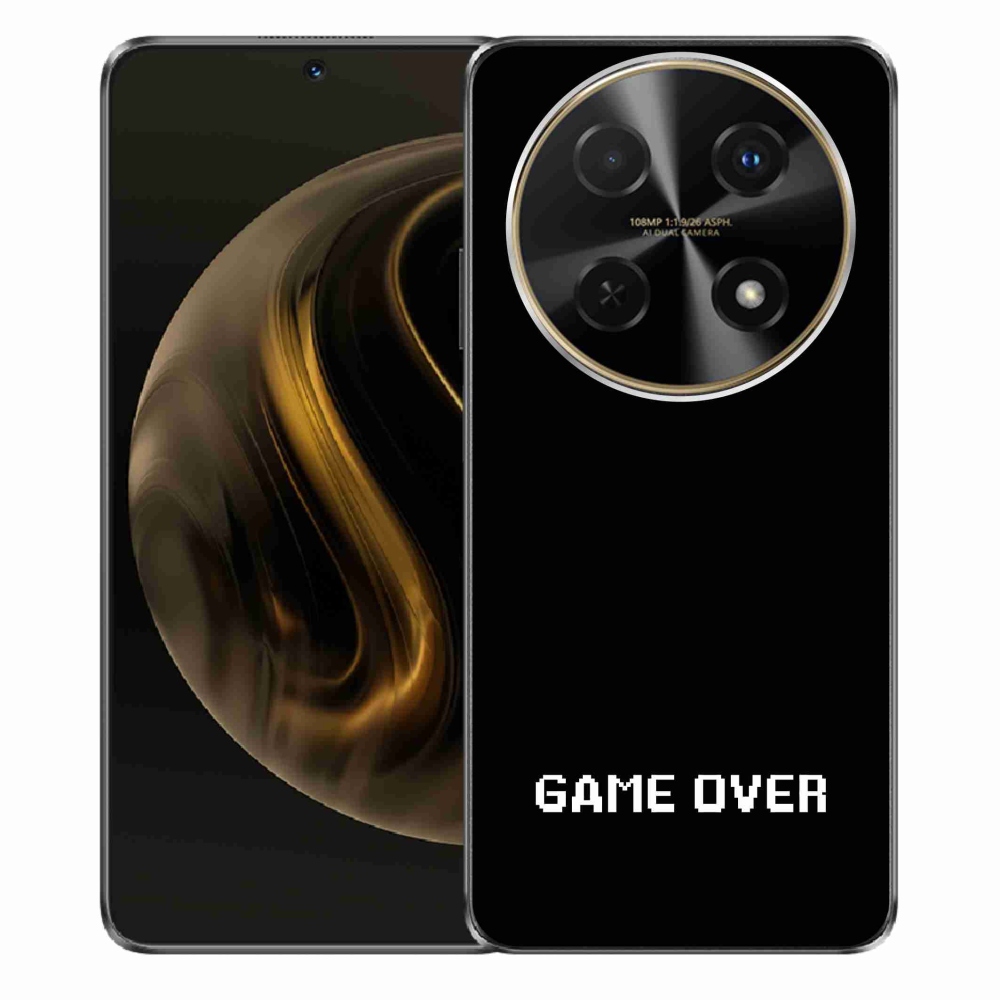 Gél borító mmCase a Huawei Nova 12i készülékhez - játék fekete háttérrel