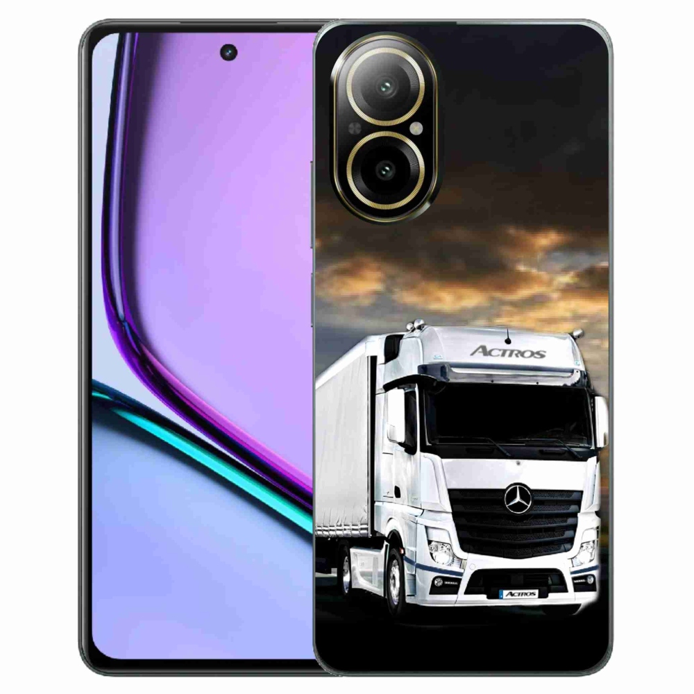 Gél borítás mmCase a Realme C67 készülékhez - teherautó