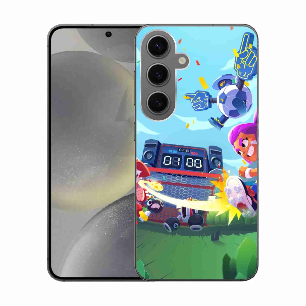 Zselés borítás mmCase Samsung Galaxy S24 - verekedős csillagok 1