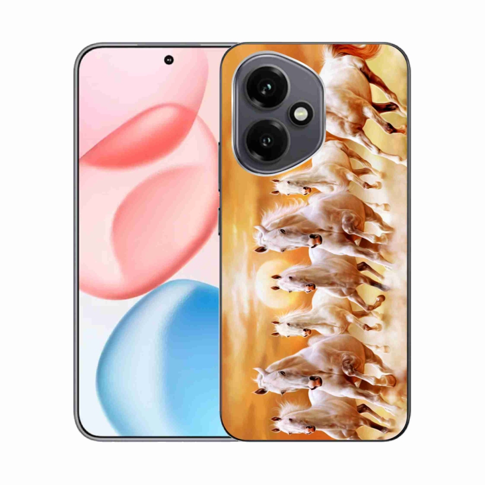 Zselés borítás mmCase a Honor 400-hoz - lovak 2