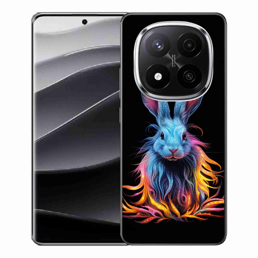 Gél borítás mmCase a Xiaomi Redmi Note 14 Pro+ 5G számára - absztrakt nyúl