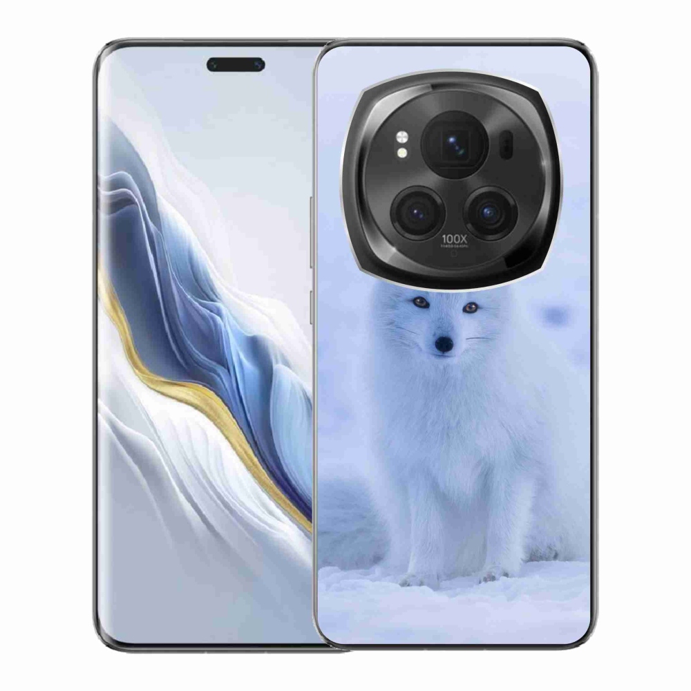 Zselés borítás mmCase a Honor Magic 6 Pro 5G készülékhez - polár róka