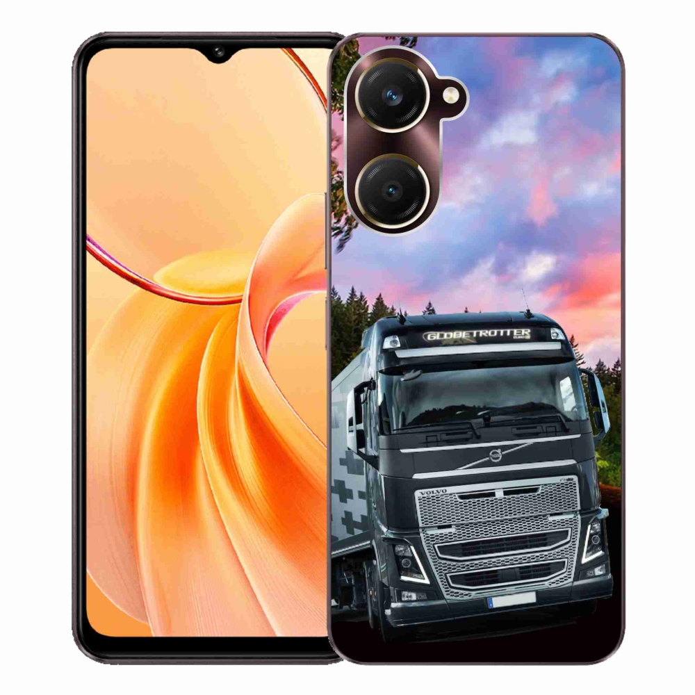 Gél borítás mmCase a Vivo Y28s 5G készülékhez - teherautó 2