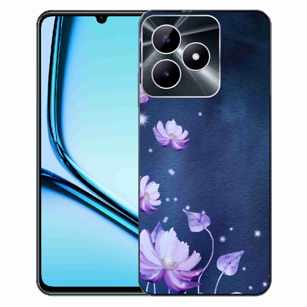 Gél tok mmCase a Realme Note 50 készülékhez - hulló virágok