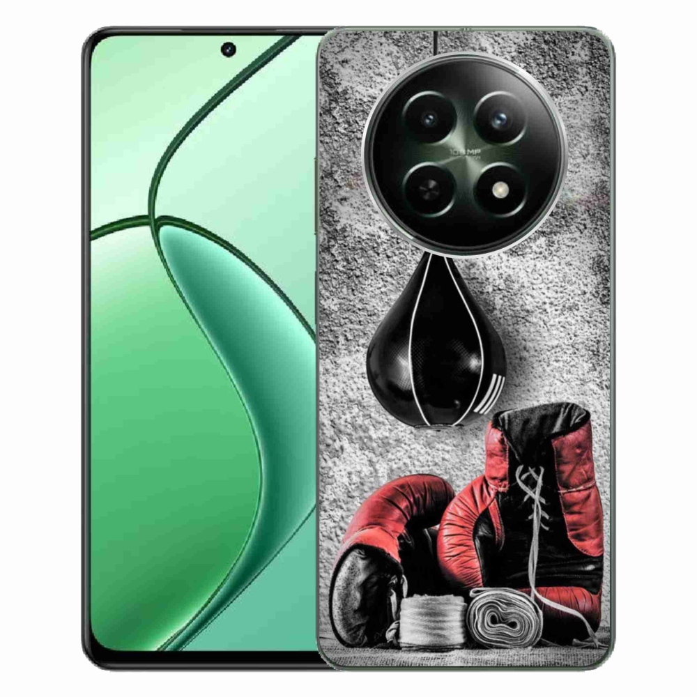 Zselés borítás mmCase a Realme 12 5G/12x 5G számára - bokszzsák és kesztyűk