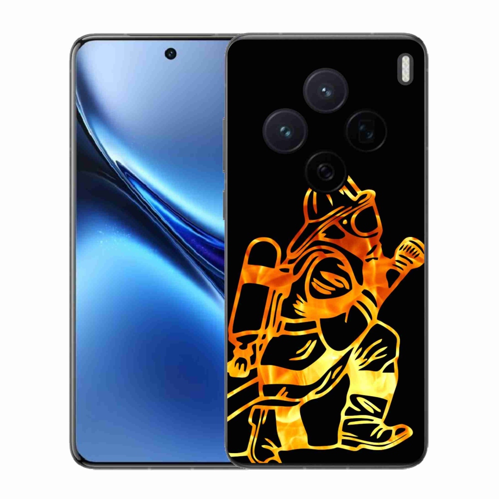 Zselés borítás mmCase Vivo X200 5G - tűzoltóhoz 1