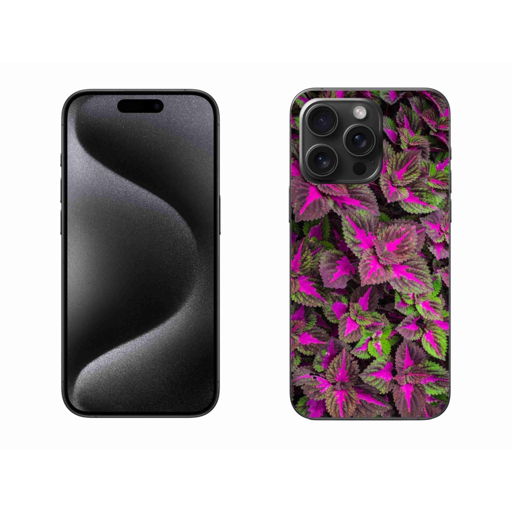 Gél borítás mmCase iPhone 15 Pro Max készülékhez - Virágok 10