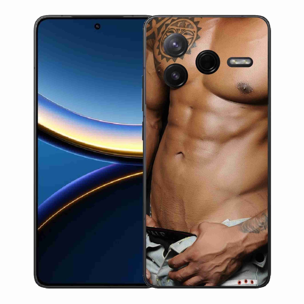 Gél borítás mmCase a Xiaomi Poco F7 Pro számára - szexi férfi