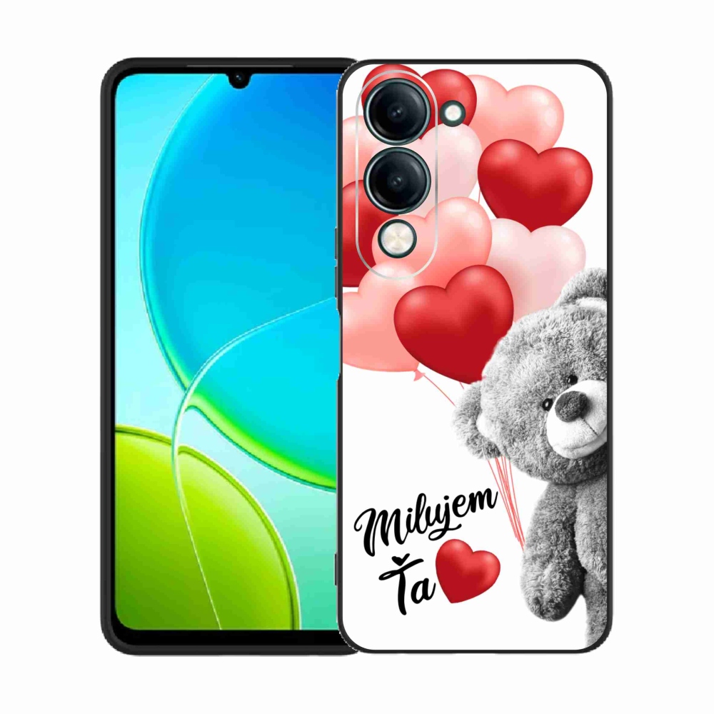 Gél borító mmCase a Vivo Y29s 5G-hez - I love you en