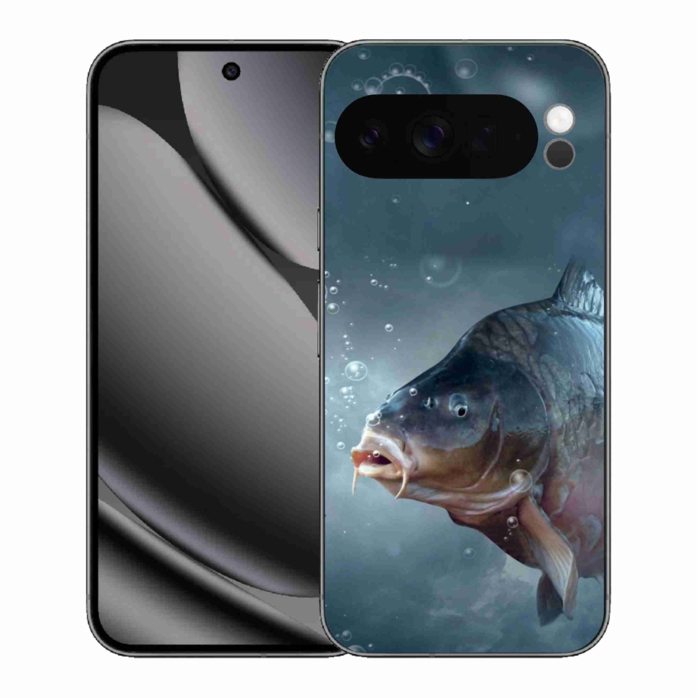 Gél borítás mmCase a Google Pixel 10 Pro XL számára - ponty és buborékok