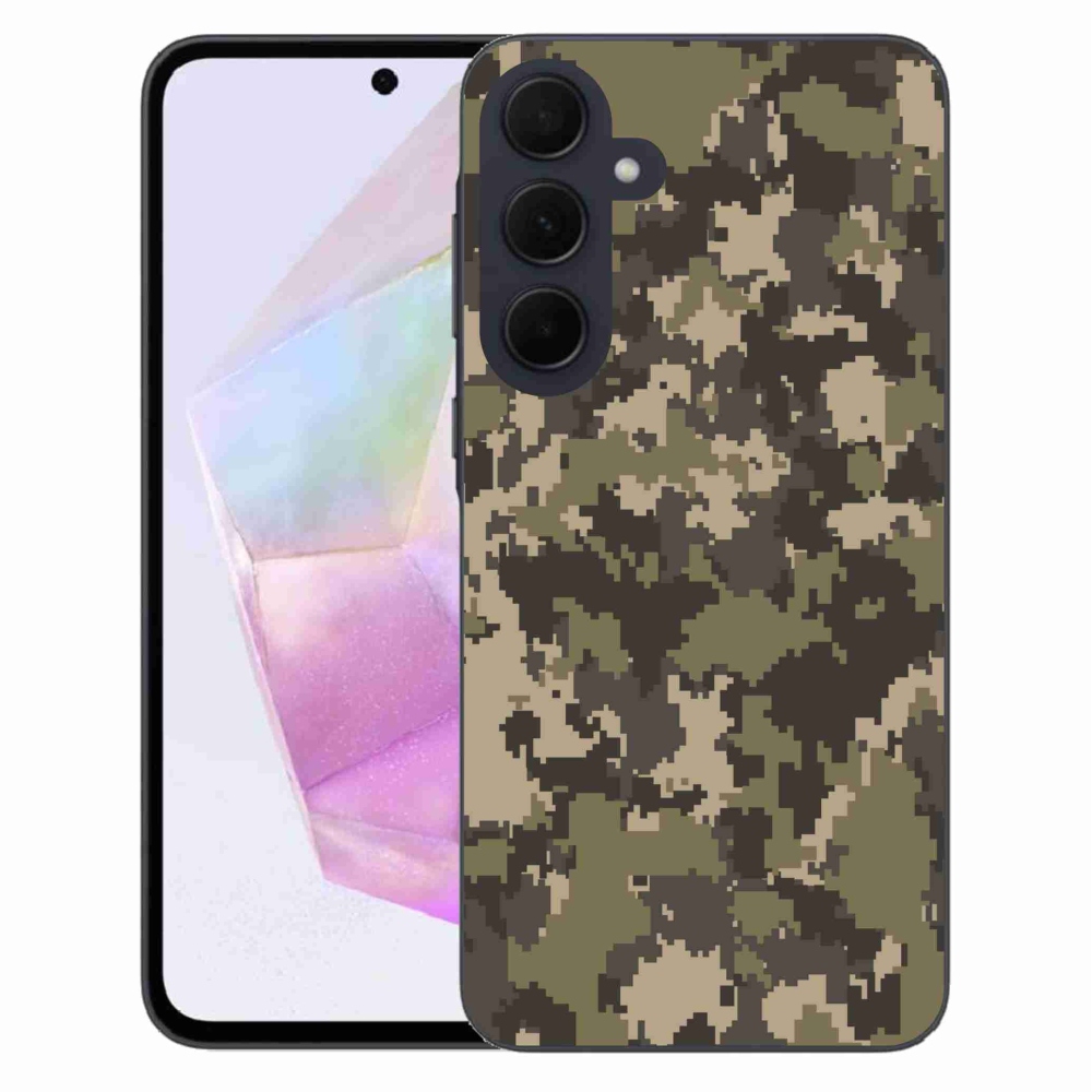 Gél védőhuzat mmCase Samsung Galaxy A35 5G - terepszínű mintázat 12
