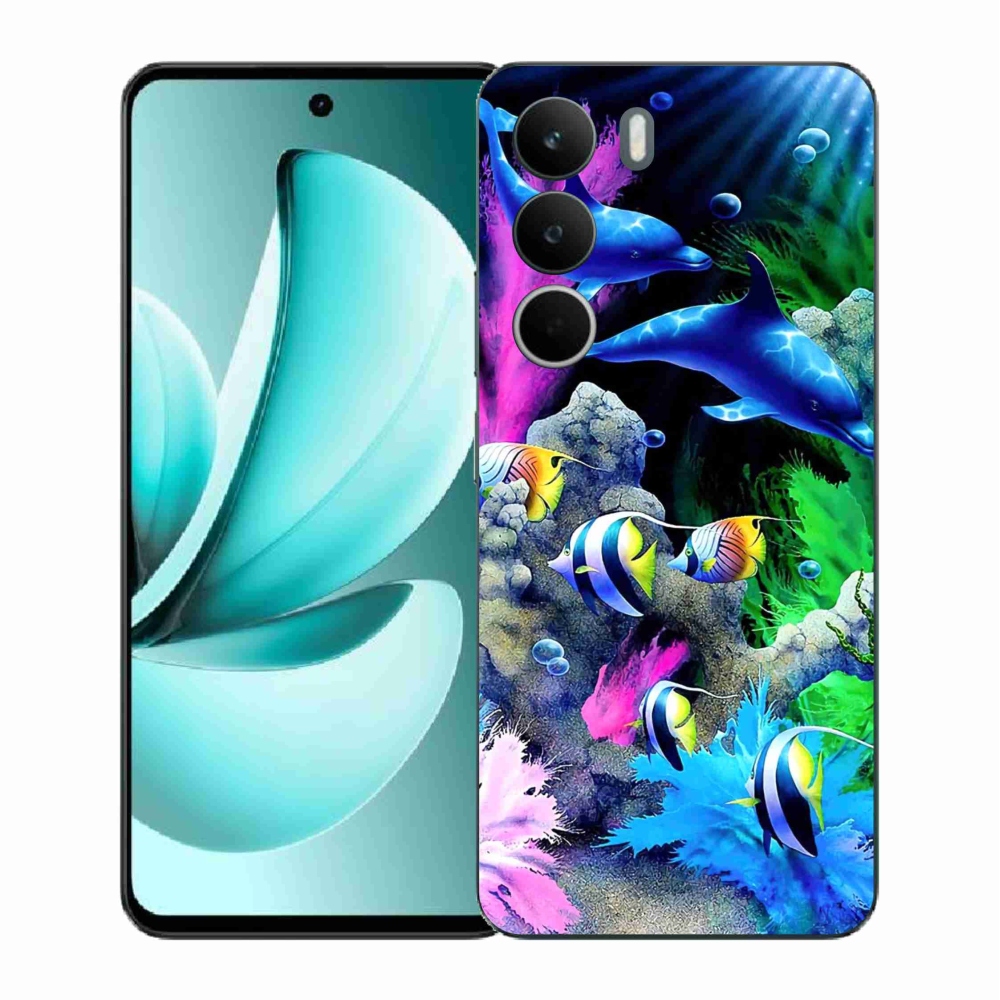 Zselés borítás mmCase a Realme C71 készülékhez - Sea World