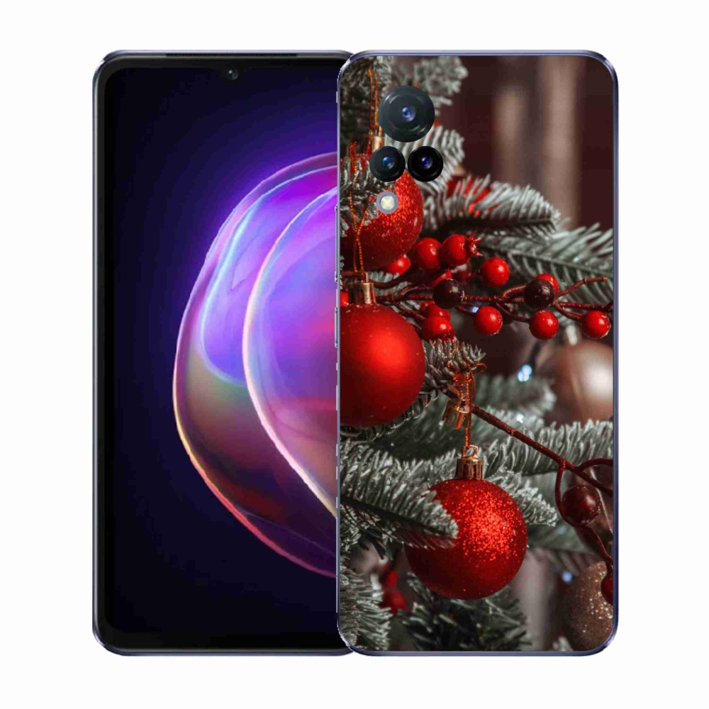 Gél borító mmCase a Vivo V21 4G/5G-n - karácsonyi dekorációk 2