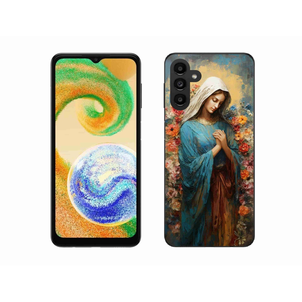 Zselés borítás mmCase Samsung Galaxy A04s (164.7x76.7x9.1mm) - szent asszony