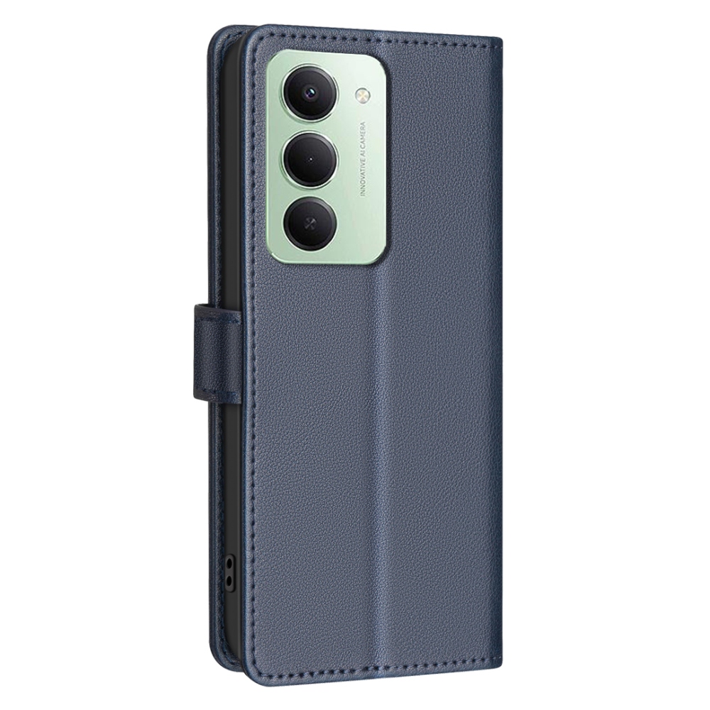 BINFEN könyvtáska Xiaomi Redmi 15 5G (169mm) - kék