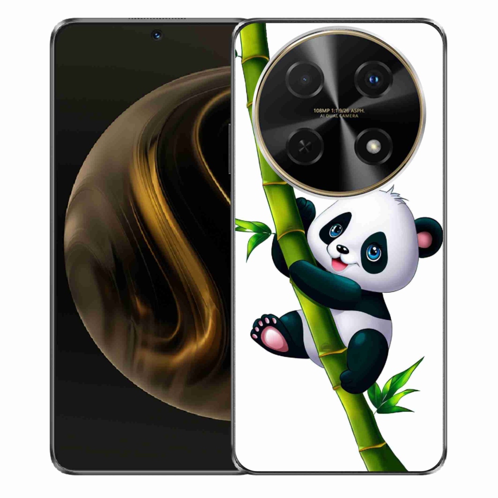 Gél borító mmCase a Huawei Nova 12i készülékhez - panda a bambuszon