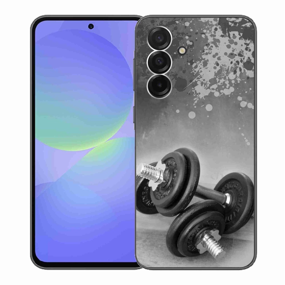 Zselés borítás mmCase Samsung Galaxy A36 5G készülékhez - súlyzók 1