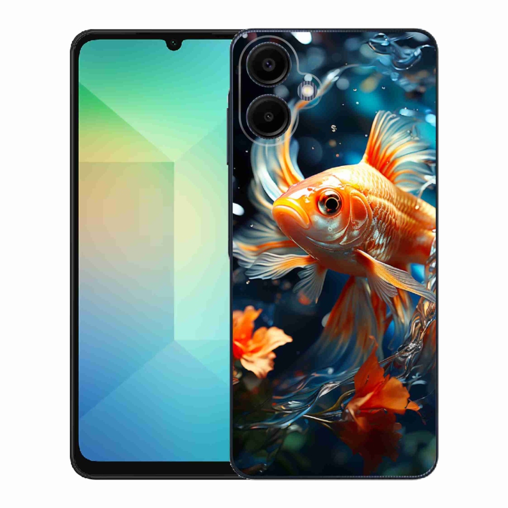 Gél borítás mmCase Samsung Galaxy A06 4G - halak számára