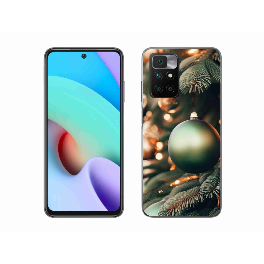 Gél borítás mmCase a Xiaomi Redmi 10/Redmi 10 (2022) - karácsonyi dekorációk 1