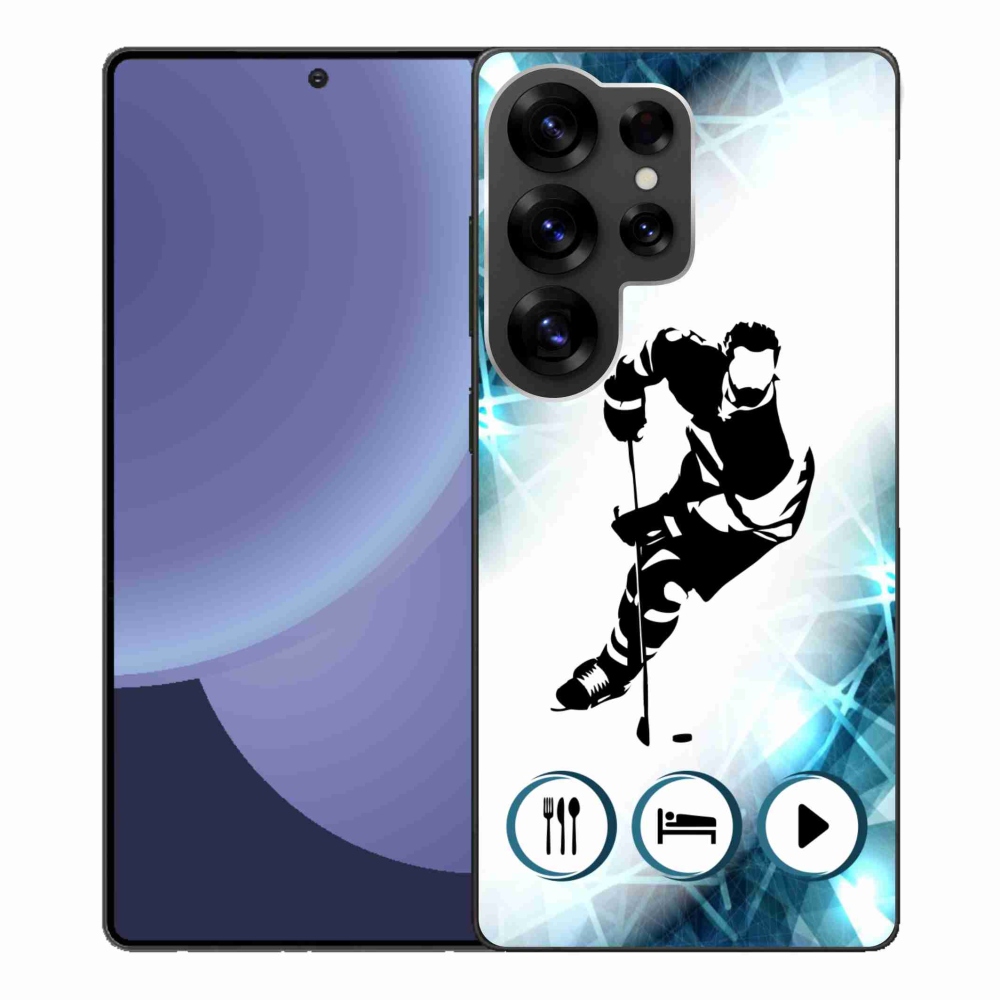 Gél borítás mmCase Samsung Galaxy S25 Ultra - jégkorong 1