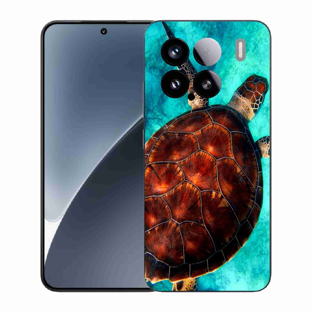 Gél borítás mmCase a Xiaomi 15-öshöz - teknősbéka