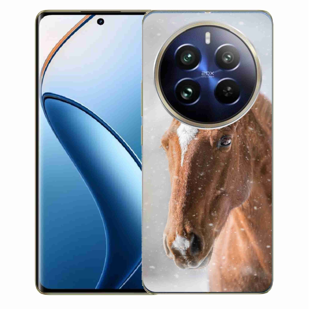 Zselés borítás mmCase a Realme 12 Pro 5G/12 Pro+ 5G - barna ló 2