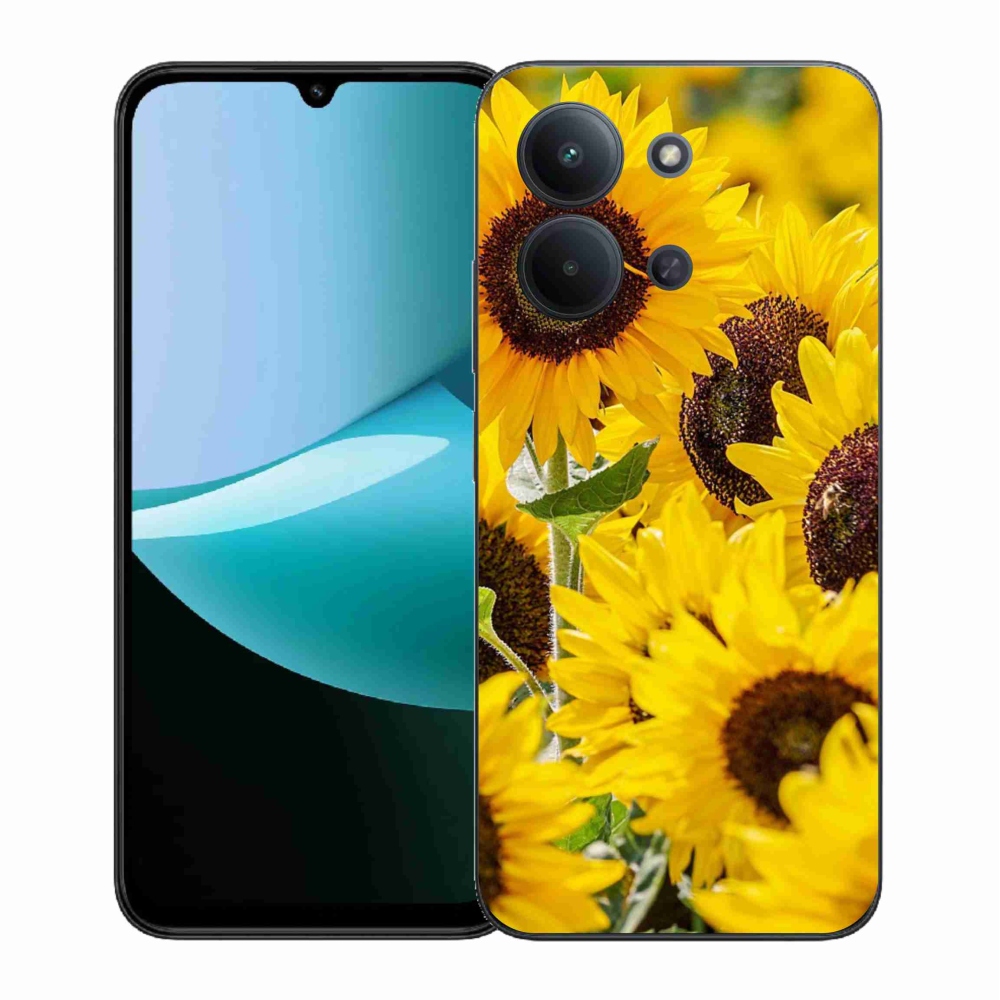 Gél borítás mmCase for Xiaomi Redmi 15C 4G (171mm)/Poco C85 4G (171mm) - napraforgó