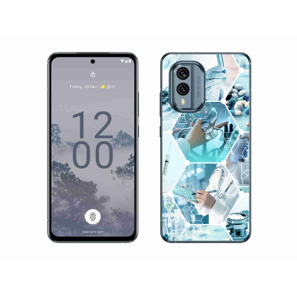 Gél védőburkolat mmCase a Nokia X30 5G készülékhez - Egészségügy