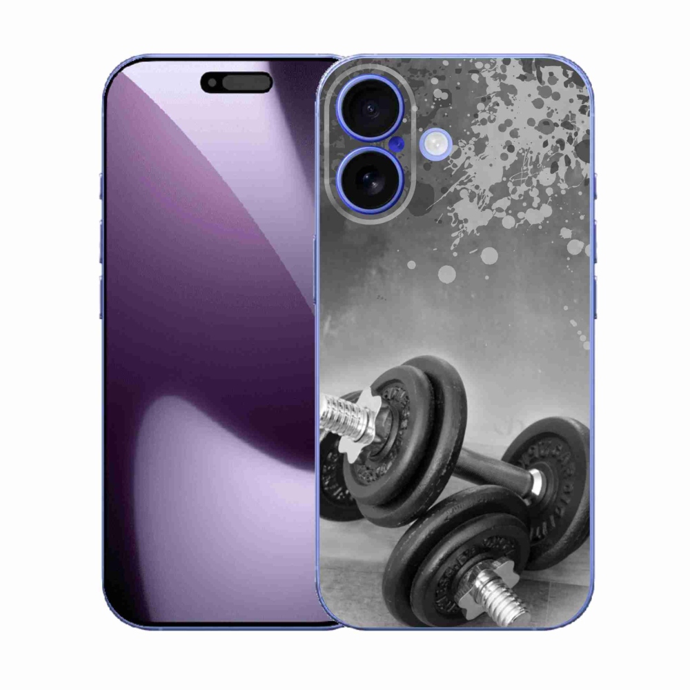 Zselés borítás mmCase iPhone 17 készülékhez - súlyzók 1