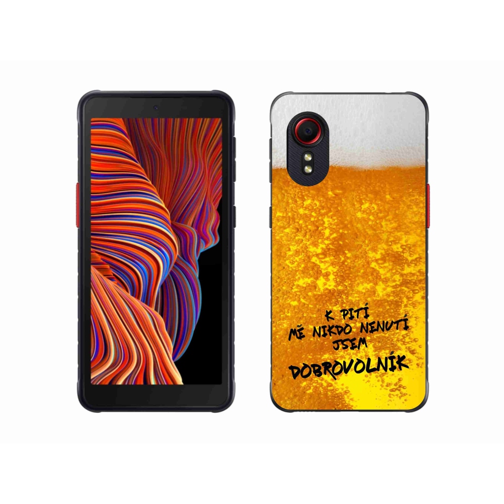 Gél borítás mmCase Samsung Galaxy Xcover 5 - sör motívum 4