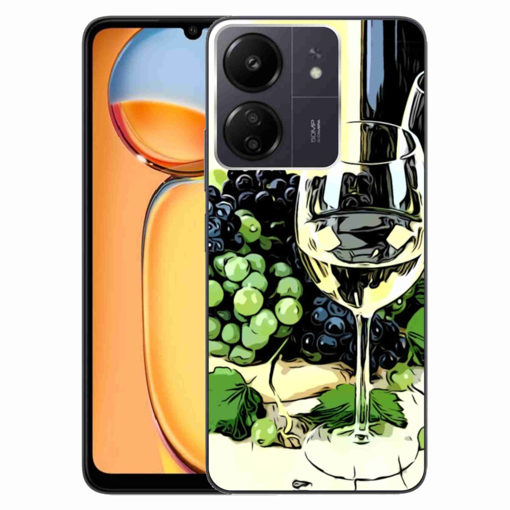 Gél borítás mmCase a Xiaomi Poco C65/Redmi 13C - pohár borhoz